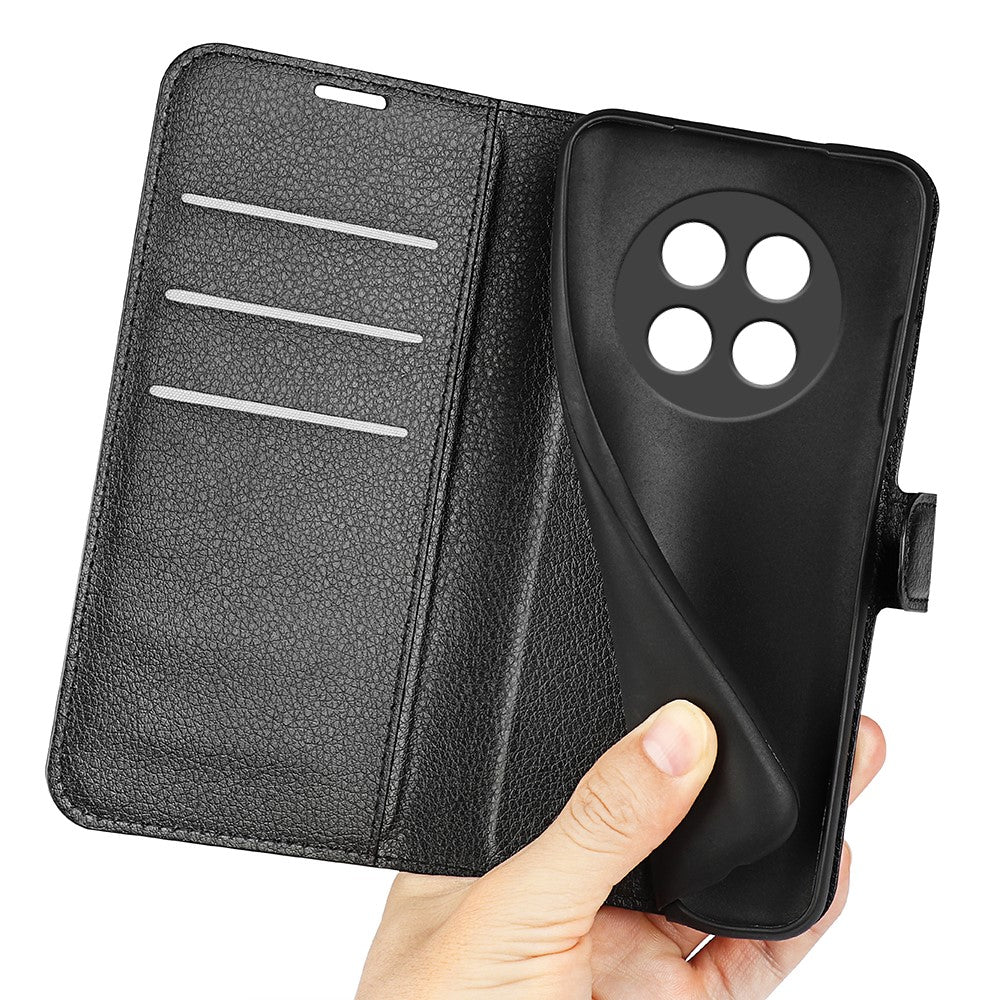 For Oppo F29 Pro 5G Case Litchi Texture Shockproof Leather Wallet Phone Cover