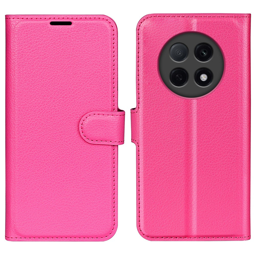 For Oppo F29 Pro 5G Case Litchi Texture Shockproof Leather Wallet Phone Cover