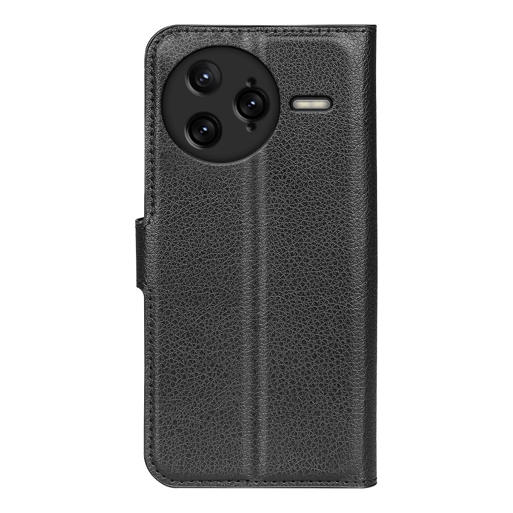 For Xiaomi Redmi K80 Pro 5G Case Litchi Texture Shockproof Leather Wallet Phone Cover