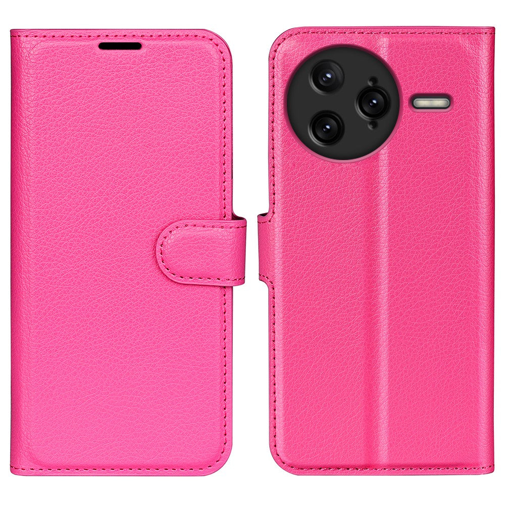 For Xiaomi Redmi K80 Pro 5G Case Litchi Texture Shockproof Leather Wallet Phone Cover