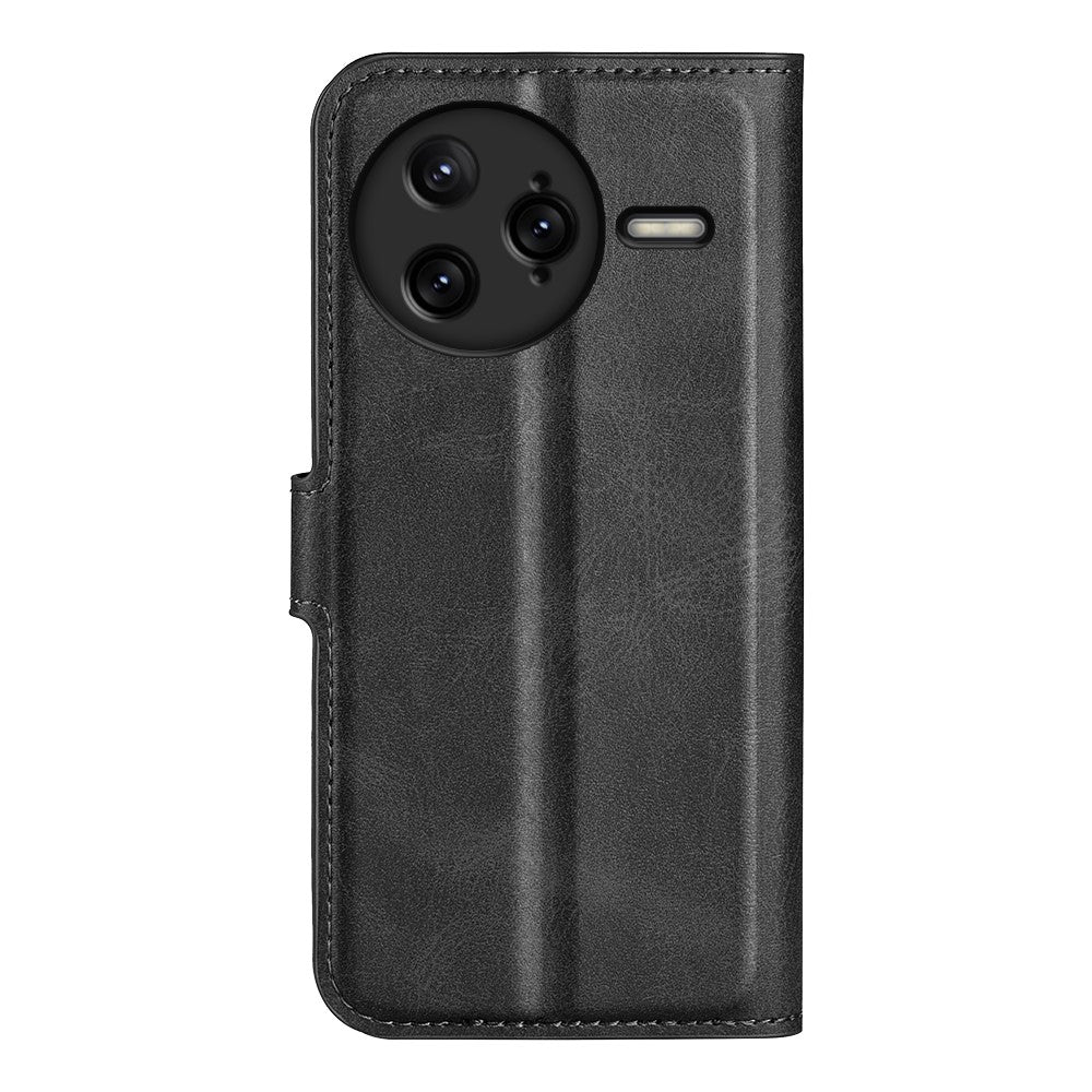 For Xiaomi Redmi K80 Pro 5G Stand Case Anti-Scratch Calf Texture Leather Phone Cover