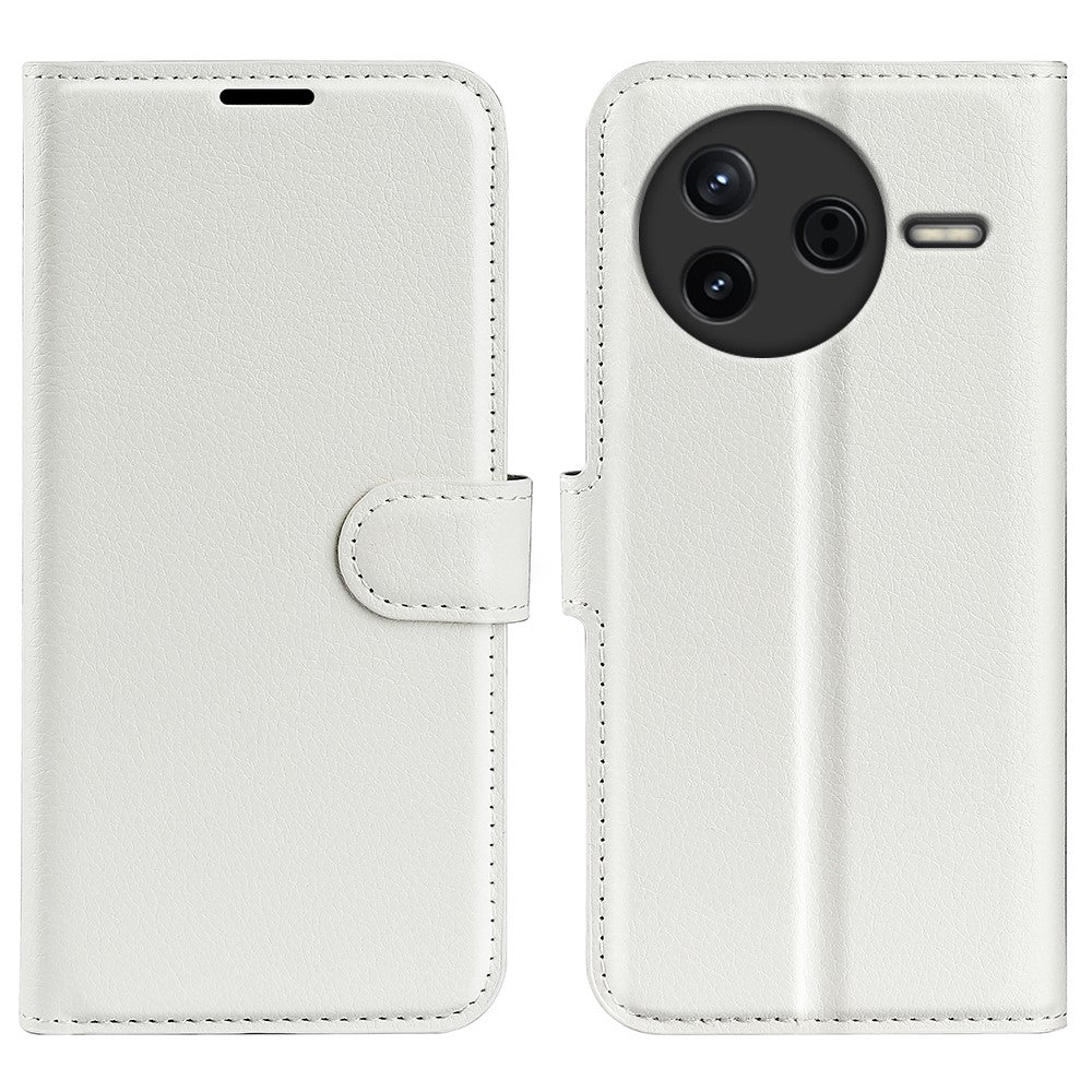 For Xiaomi Redmi K80 5G Case Litchi Texture Shockproof Leather Wallet Phone Cover