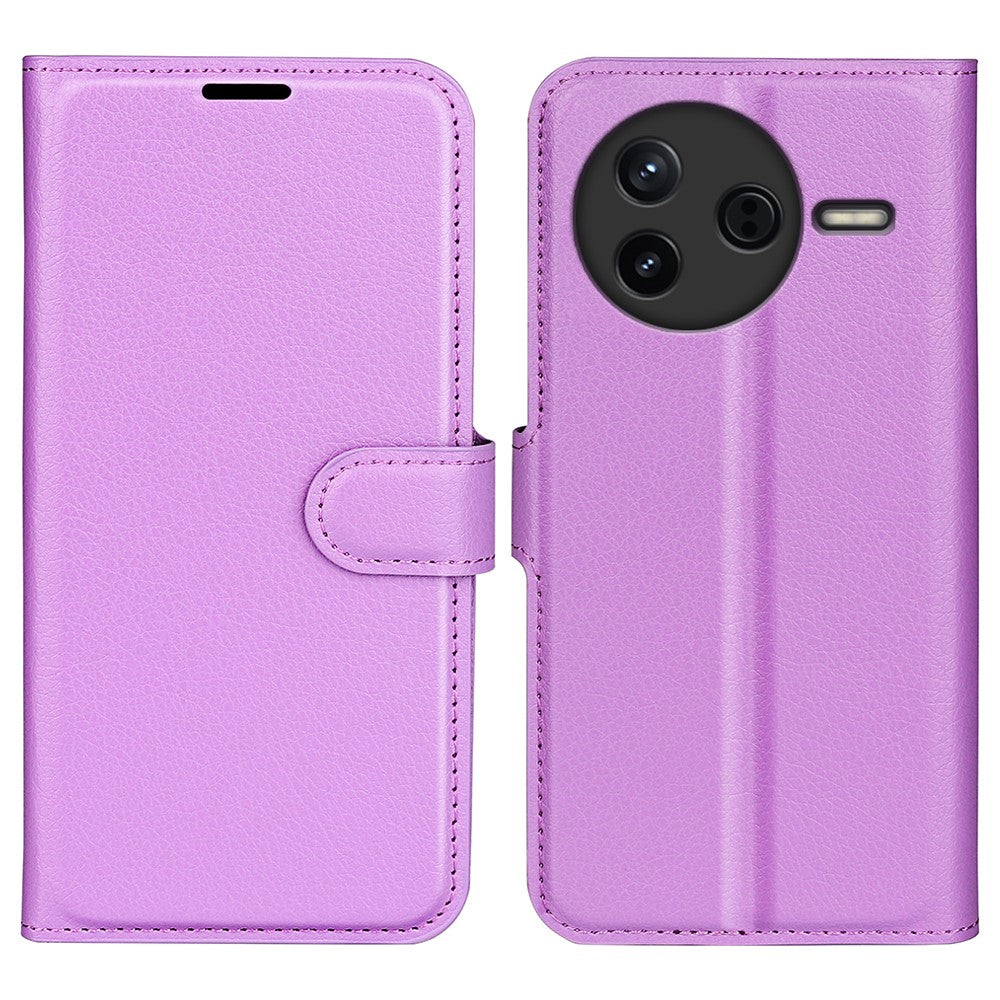 For Xiaomi Redmi K80 5G Case Litchi Texture Shockproof Leather Wallet Phone Cover