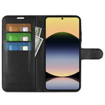For Xiaomi Redmi Note 14S 4G Case Litchi Texture Shockproof Leather Wallet Phone Cover