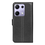 For Xiaomi Redmi Note 14S 4G Case Litchi Texture Shockproof Leather Wallet Phone Cover