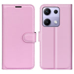 For Xiaomi Redmi Note 14S 4G Case Litchi Texture Shockproof Leather Wallet Phone Cover