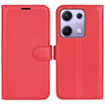 For Xiaomi Redmi Note 14S 4G Case Litchi Texture Shockproof Leather Wallet Phone Cover