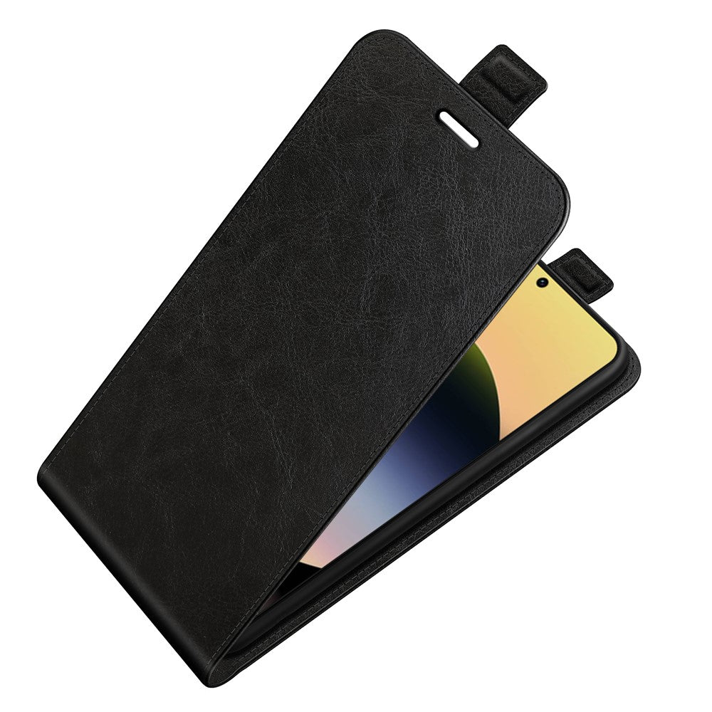 For Xiaomi Redmi Note 14S 4G Case with Card Slots Vertical Flip Leather Phone Cover