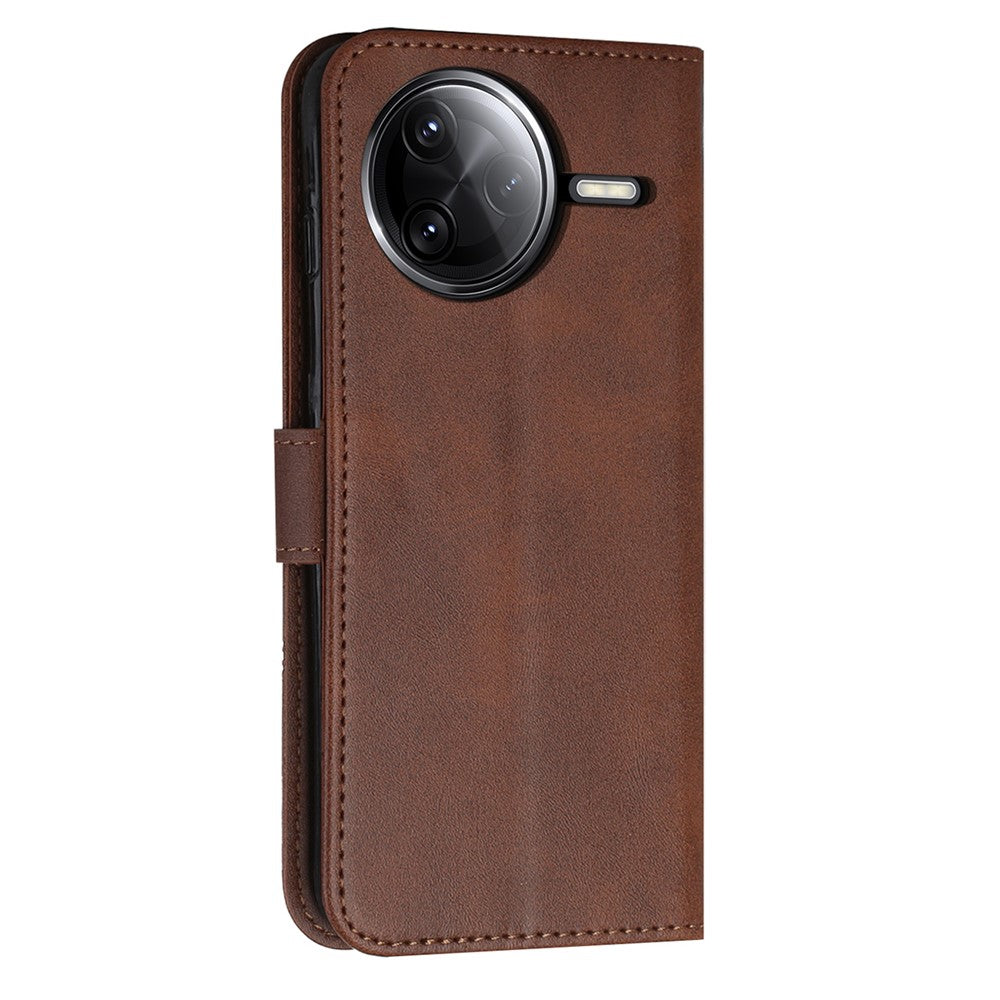 Leather Case for Xiaomi Poco F7 Pro 5G / F7 Ultra 5G / Redmi K80 5G / K80 Pro 5G Stand Protective Phone Cover