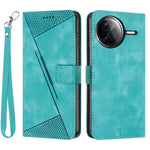 Leather Case for Xiaomi Poco F7 Pro 5G / F7 Ultra 5G / K80 5G / K80 Pro 5G Imprinted Triangle Phone Cover