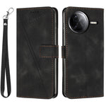 Leather Case for Xiaomi Poco F7 Pro 5G / F7 Ultra 5G / K80 5G / K80 Pro 5G Imprinted Triangle Phone Cover