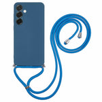For Samsung Galaxy A26 5G Case Flexible TPU Fiber Lining Anti-Shock Crossbody Phone Cover