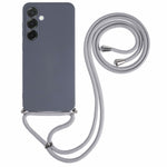 For Samsung Galaxy A26 5G Case Flexible TPU Fiber Lining Anti-Shock Crossbody Phone Cover