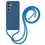 Samsung Galaxy A16 4G / 5G-cover Fleksibelt TPU-fiberfor Stødsikkert skulderrem-cover