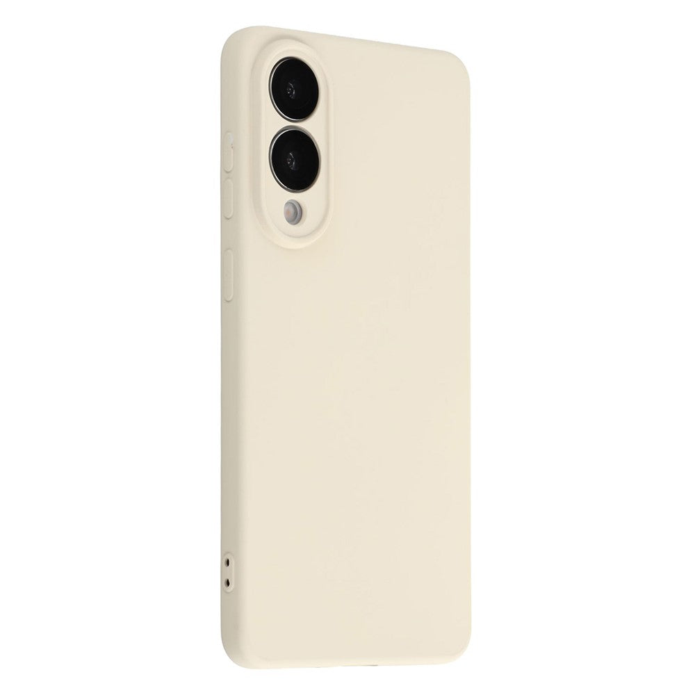 For Samsung Galaxy S25 Edge Case TPU Back Soft Anti-Scratch Fiber Lining Phone Cover