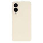 For Samsung Galaxy S25 Edge Case TPU Back Soft Anti-Scratch Fiber Lining Phone Cover