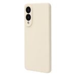 For Samsung Galaxy S25 Edge Case TPU Back Soft Anti-Scratch Fiber Lining Phone Cover