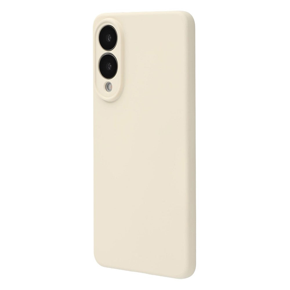 For Samsung Galaxy S25 Edge Case TPU Back Soft Anti-Scratch Fiber Lining Phone Cover