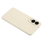 For Samsung Galaxy S25 Edge Case TPU Back Soft Anti-Scratch Fiber Lining Phone Cover