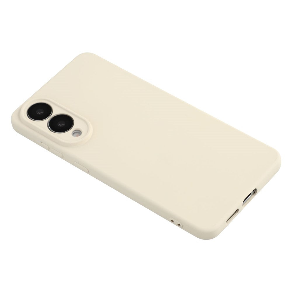 For Samsung Galaxy S25 Edge Case TPU Back Soft Anti-Scratch Fiber Lining Phone Cover
