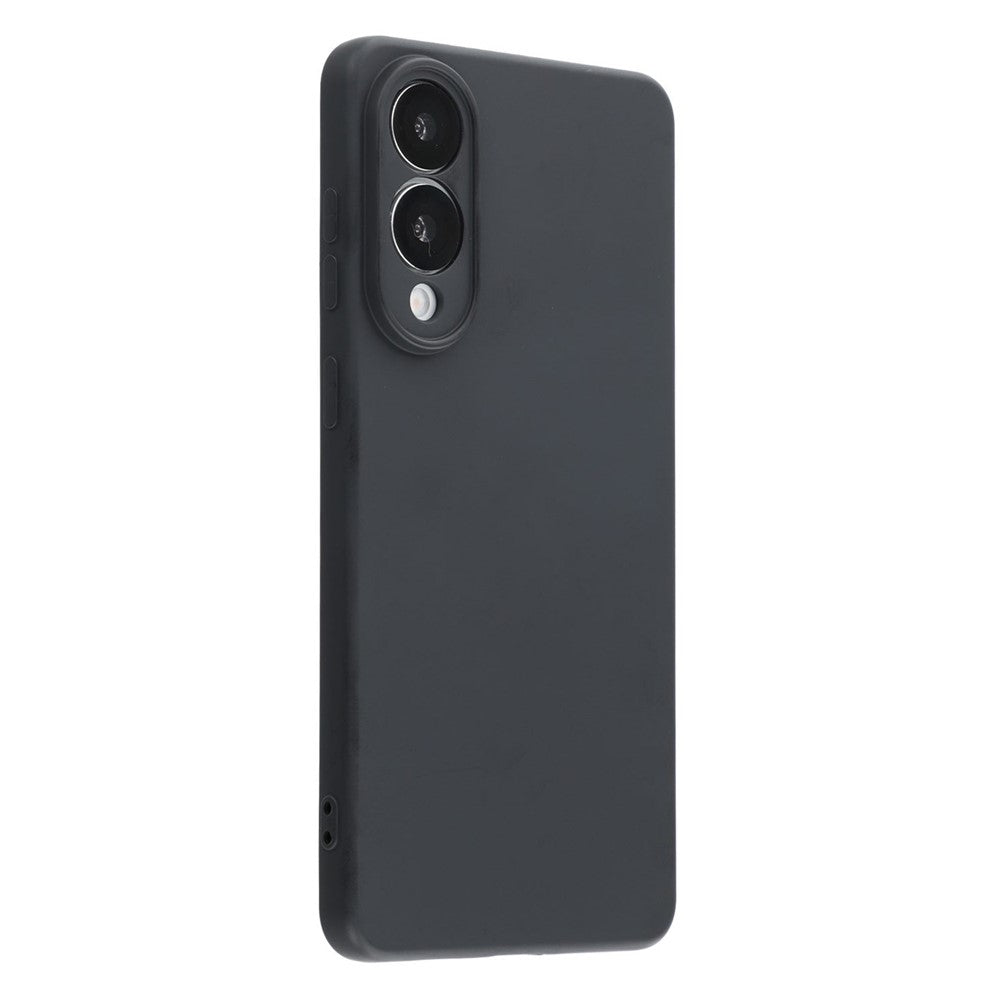 For Samsung Galaxy S25 Edge Case TPU Back Soft Anti-Scratch Fiber Lining Phone Cover