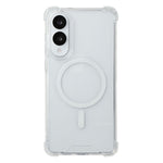 For Samsung Galaxy S26 FE / S25 Edge Magnetic Case 1.5mm Shockproof Clear Phone Back Cover