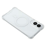For Samsung Galaxy S26 FE / S25 Edge Magnetic Case 1.5mm Shockproof Clear Phone Back Cover