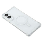 For Samsung Galaxy S26 FE / S25 Edge Magnetic Case 1.5mm Shockproof Clear Phone Back Cover