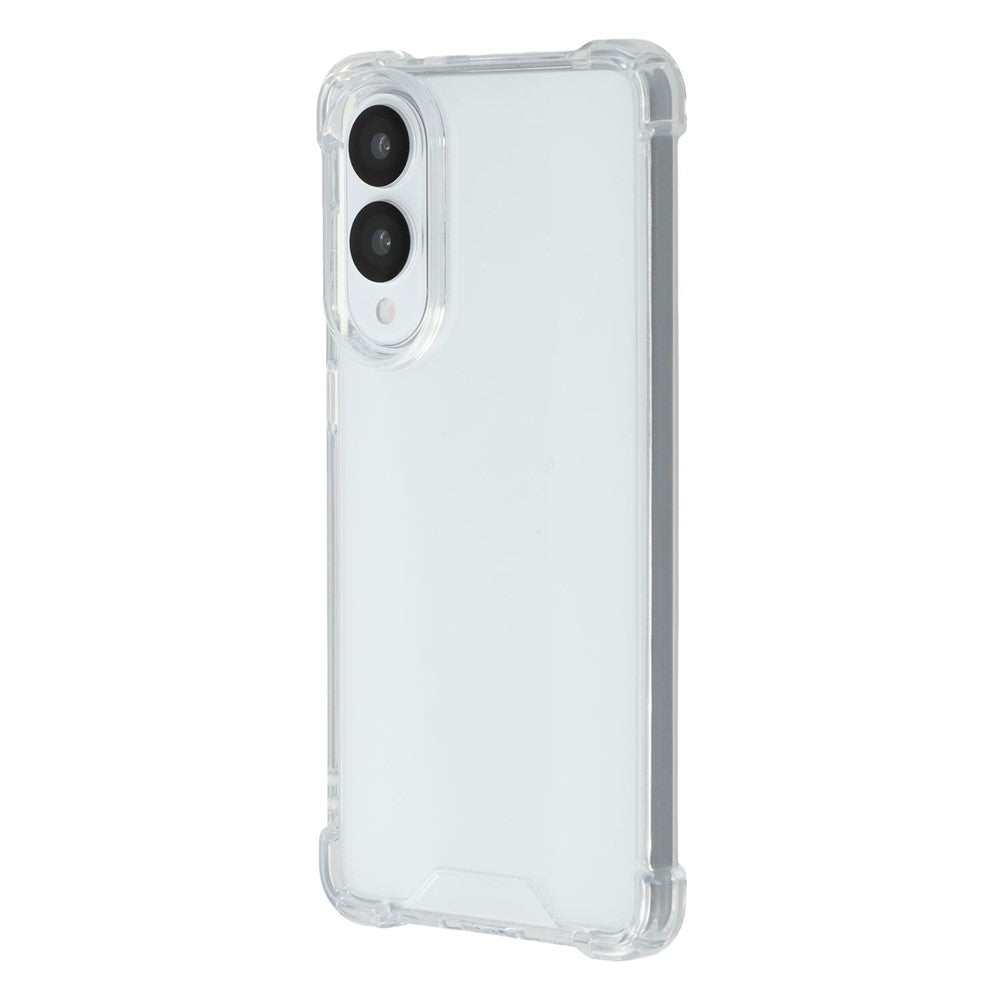 Til Samsung Galaxy S25 Edge Telefoncover TPU + Akryl 1,5 mm Stødsikkert Klart Bagcover
