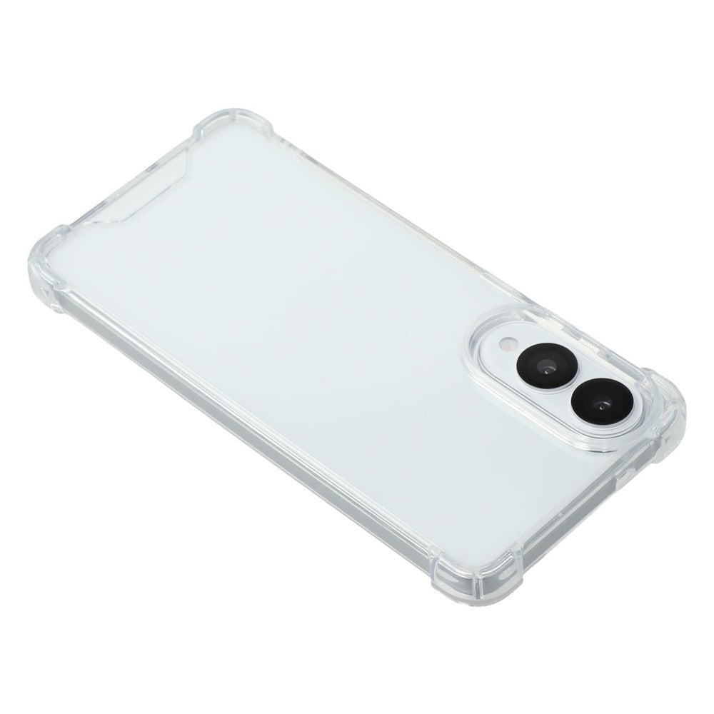 Til Samsung Galaxy S25 Edge Telefoncover TPU + Akryl 1,5 mm Stødsikkert Klart Bagcover