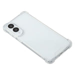 For Samsung Galaxy S25 Edge Phone Case TPU + Acrylic 1.5mm Shockproof Clear Back Cover