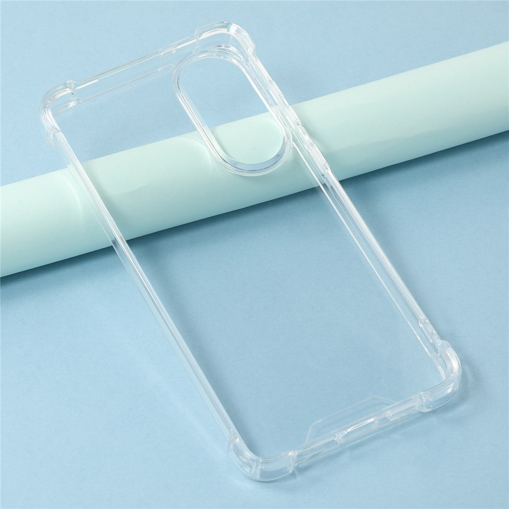Til Samsung Galaxy S25 Edge Telefoncover TPU + Akryl 1,5 mm Stødsikkert Klart Bagcover