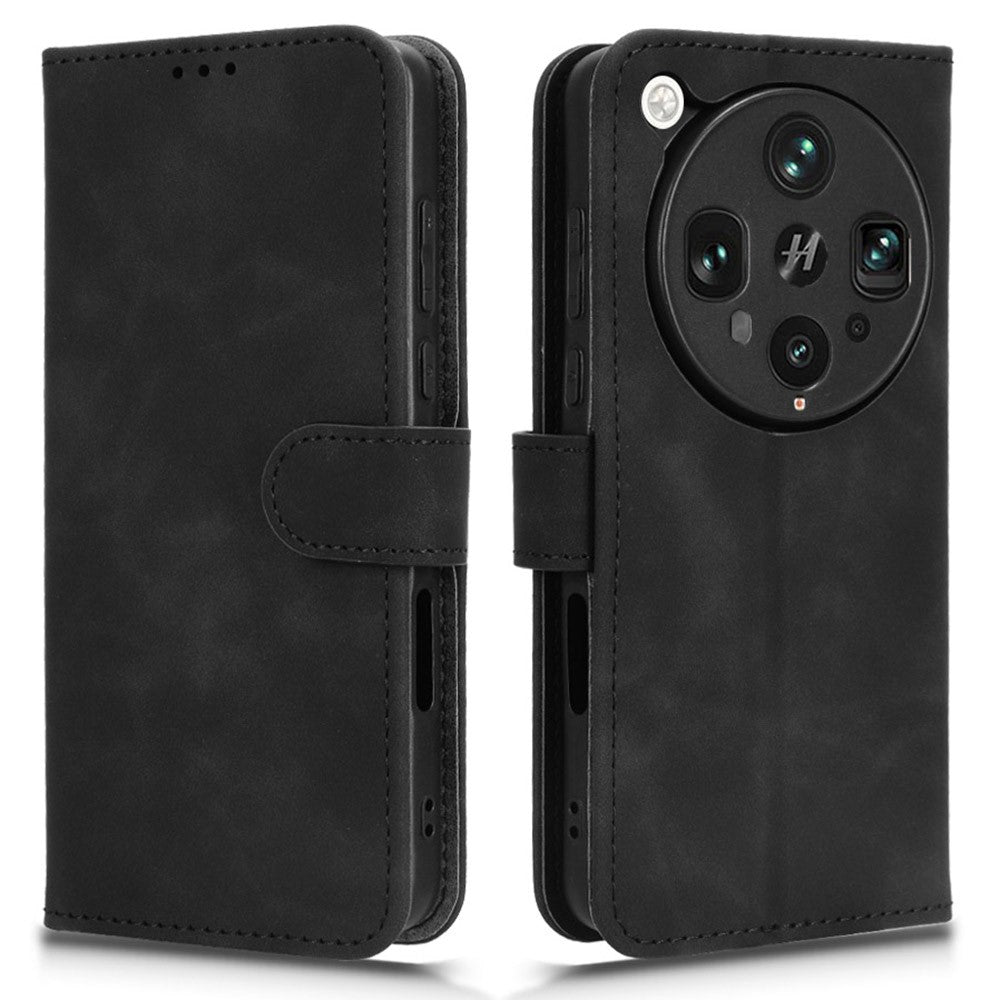 For Oppo Find X8 Ultra 5G Leather Case Skin Feel Anti Drop Wallet Flip Phone Cover