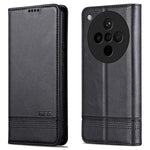 AZNS For Oppo Find X8s+ 5G Case Cowhide Texture PU Leather Wallet Phone Cover