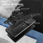For Xiaomi Redmi A5 NFC (EU) (173.45mm) Case with Slide Camera Lid PC + TPU Kickstand Phone Cover