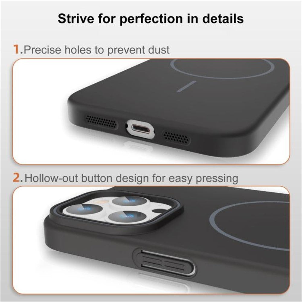 For iPhone 14 Pro Case Compatible with MagSafe Slim PC Phone Back Cover