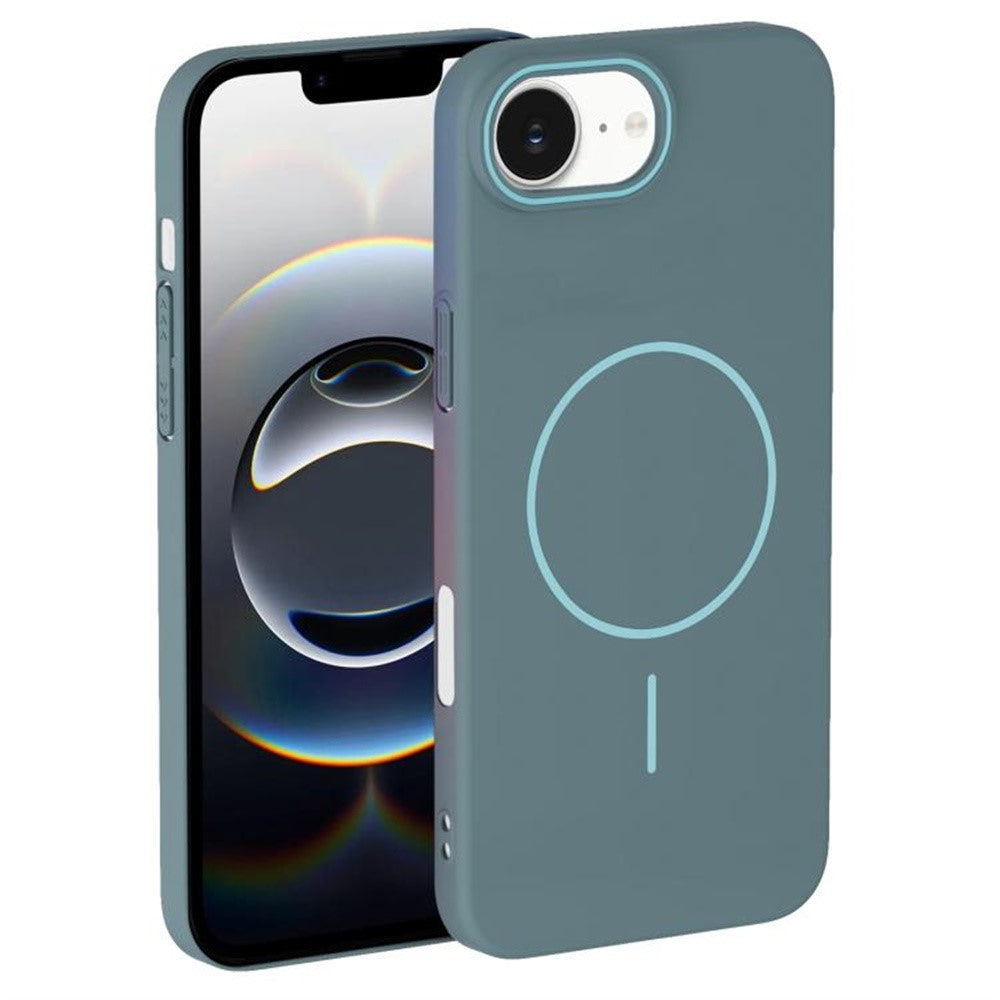 iPhone 17e/16e-skal kompatibelt med MagSafe Slim PC Phone Back Cover