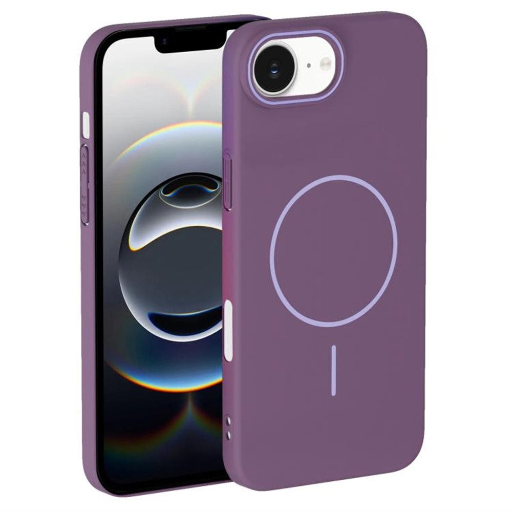 iPhone 17e/16e-skal kompatibelt med MagSafe Slim PC Phone Back Cover
