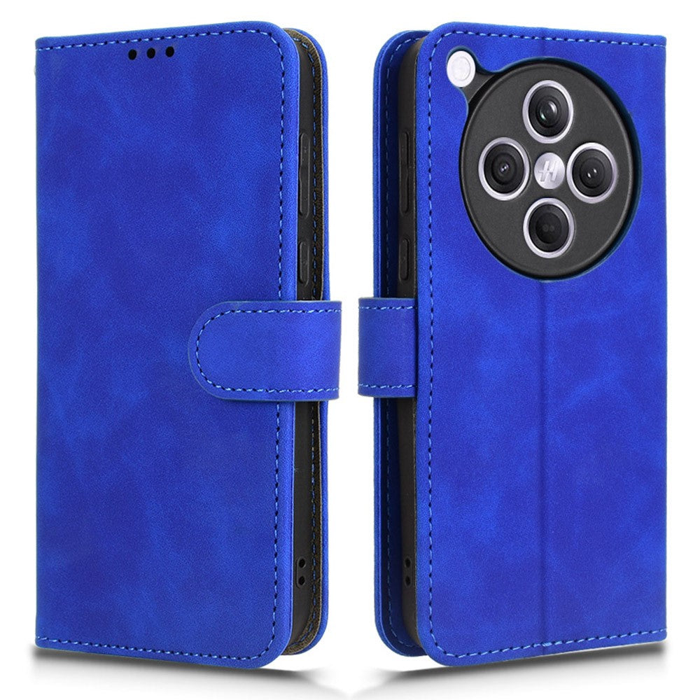 For Oppo Find X8s+ 5G Leather Case Skin Feel Anti Drop Wallet Flip Phone Cover