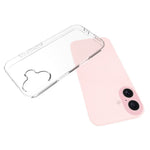 For iPhone 17 Case Watermark Resistant TPU Clear Phone Back Cover
