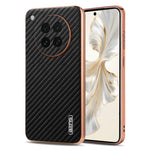 AZNS For Oppo Find X8s 5G Case Electroplating Carbon Fiber Texture PU + TPU Phone Cover