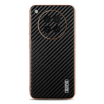 AZNS For Oppo Find X8s 5G Case Electroplating Carbon Fiber Texture PU + TPU Phone Cover
