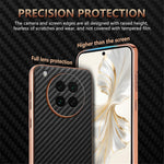 AZNS For Oppo Find X8s 5G Case Electroplating Carbon Fiber Texture PU + TPU Phone Cover