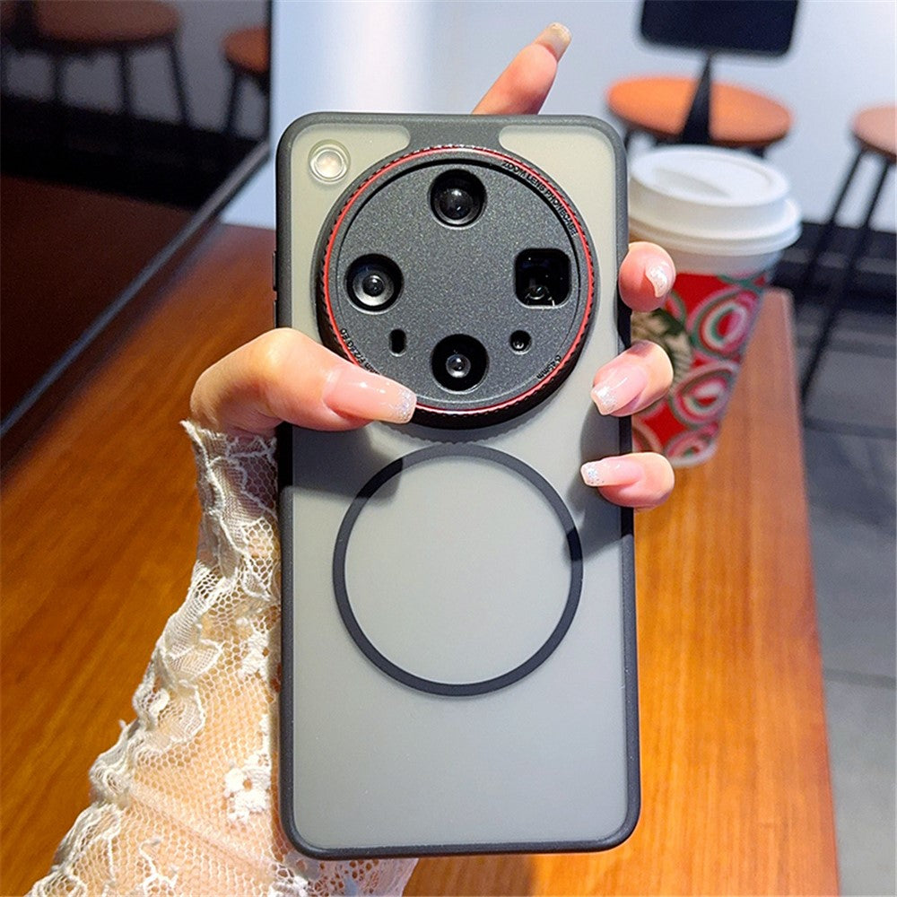 For Oppo Find X8 Ultra 5G Magnetic Case TPU + PC Matte Phone Back Cover