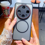 For Oppo Find X8 Ultra 5G Magnetic Case TPU + PC Matte Phone Back Cover