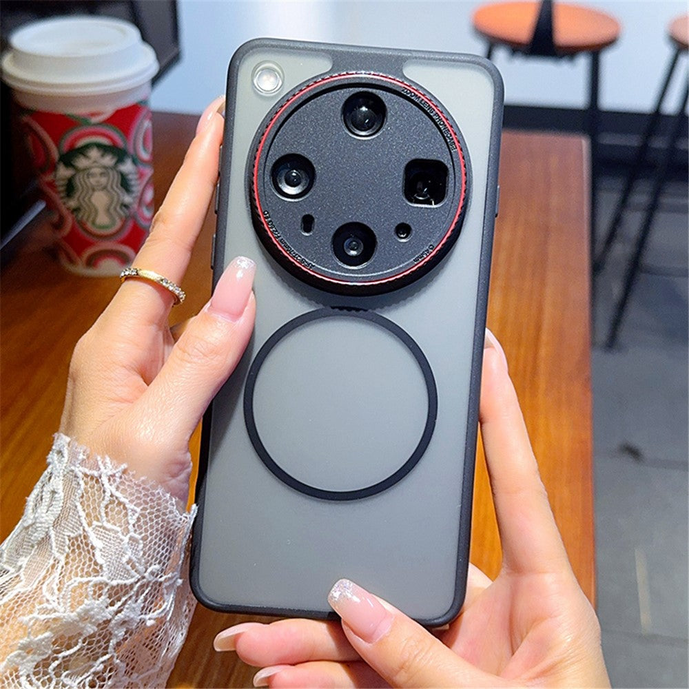 For Oppo Find X8 Ultra 5G Magnetic Case TPU + PC Matte Phone Back Cover