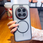 For Honor Magic7 Pro 5G Magnetic Case TPU + PC Matte Phone Back Cover