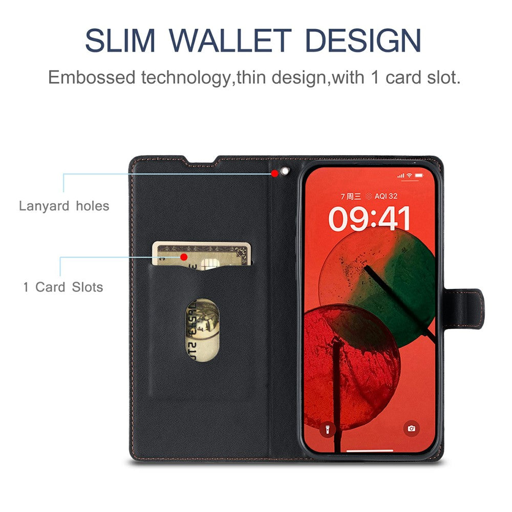 For Xiaomi Redmi Note 14 Pro 4G Case Dots Imprinted PU Leather Flip Phone Cover with Card Slot, Strap