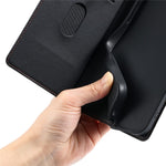 For Xiaomi Redmi Note 14 Pro 4G Case Dots Imprinted PU Leather Flip Phone Cover with Card Slot, Strap