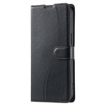 For Xiaomi Redmi Note 14 Pro 4G Case Dots Imprinted PU Leather Flip Phone Cover with Card Slot, Strap